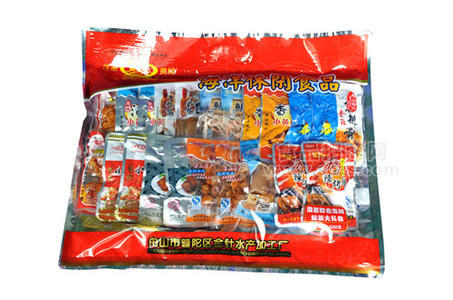 金珍 海洋休闲食品 舟山特产 大礼包（礼盒）