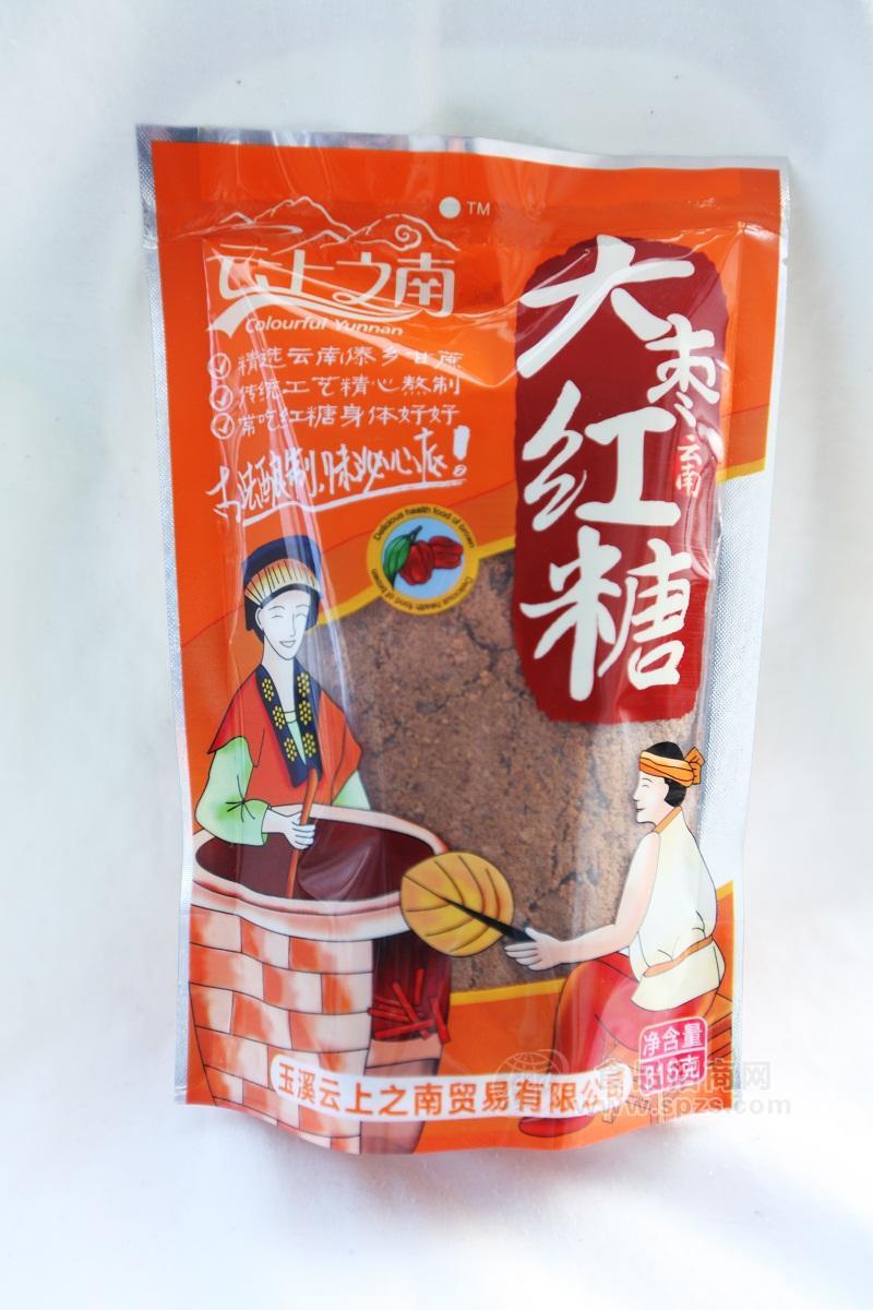 厂家直销云上之南牌大枣红糖 传统食谱、精心熬制、营养滋补