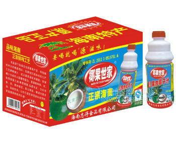 PT矮瓶裝果肉椰汁500ml*15瓶