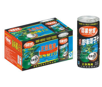 易拉罐原味椰汁245ml*15罐