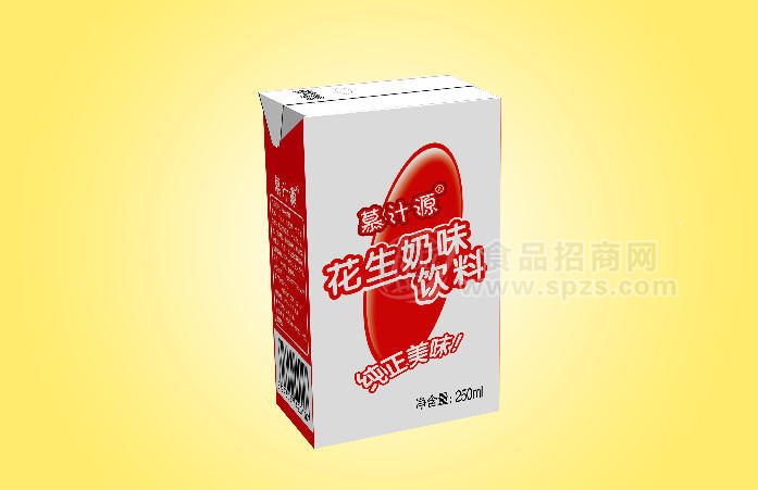 慕汁源花生牛奶250ml