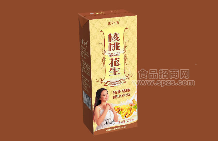 慕汁源 核桃花生奶250ml