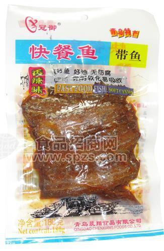 冠御带鱼香辣味180g