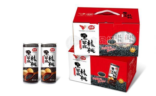 黑芝麻核桃植物蛋白飲品240ml× 12罐