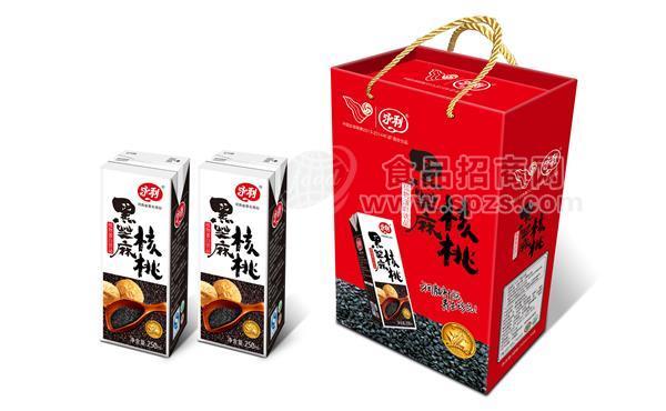 黑芝麻核桃植物蛋白飲品250ml× 16盒