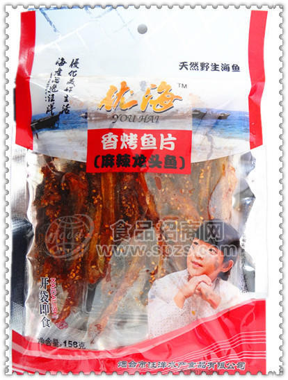 ·158g麻辣龙头鱼 