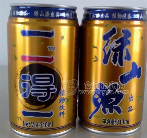 金罐涼茶飲料