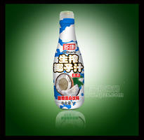 1L装鲜榨果肉椰子汁饮料