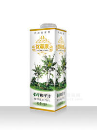 600ml优美康桶装生榨椰子汁
