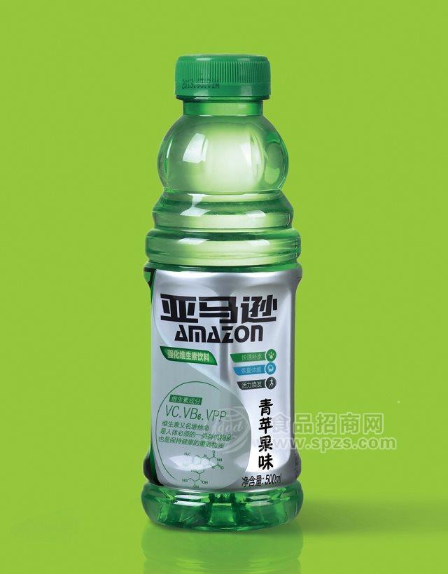 ·亚马逊维生素饮料青苹果味500ml 