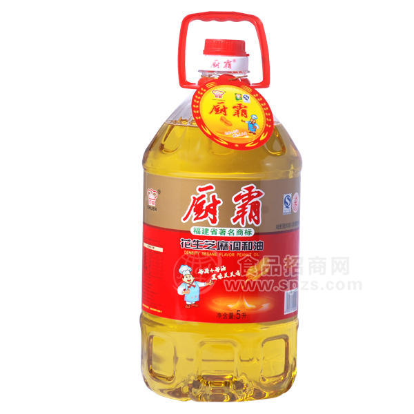 厨霸花生芝麻调和油5升