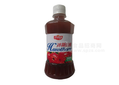 珍得力果汁饮料冰糖山楂390ml
