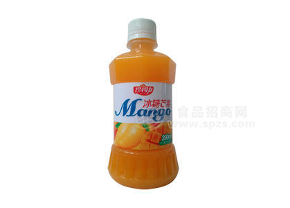 珍得力果汁饮料冰糖芒果390ml