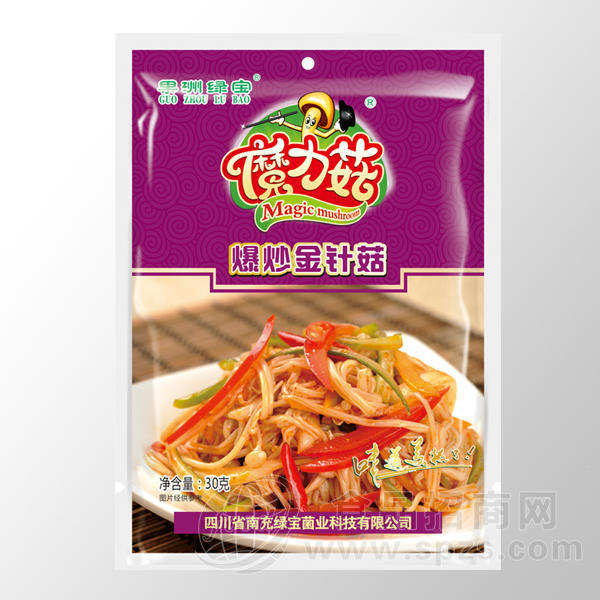 30克爆炒金针菇