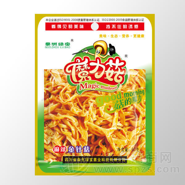 60克麻辣金针菇