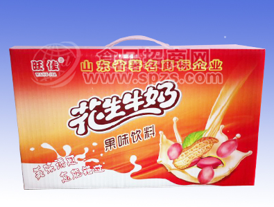 旺佳花生牛奶果味饮料
