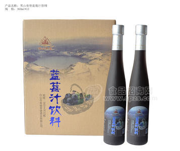 雪山帝堡藍(lán)莓汁飲料