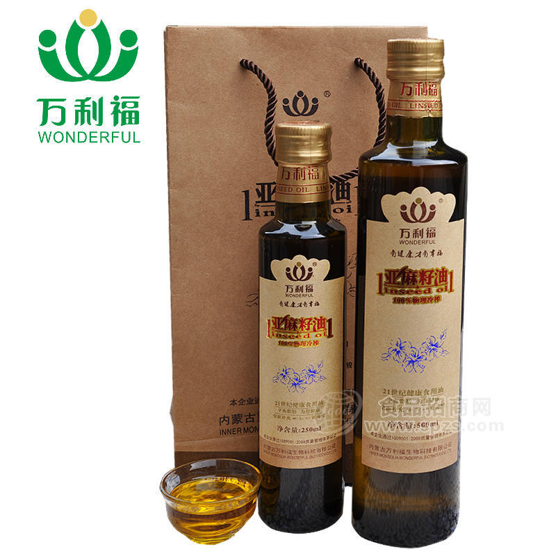 大众型冷榨亚麻籽油