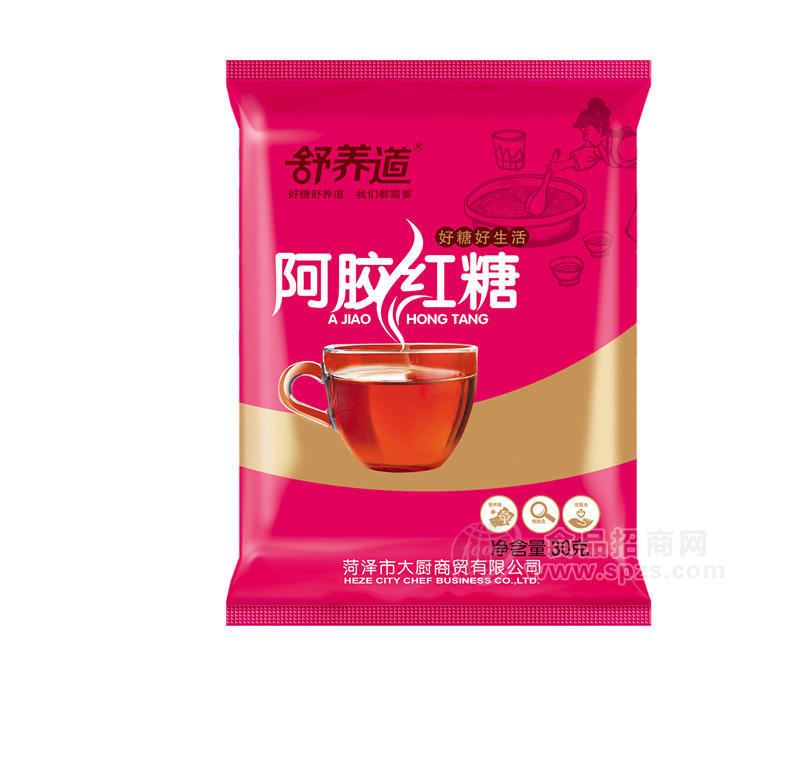 舒養(yǎng)道阿膠紅糖自動包30g