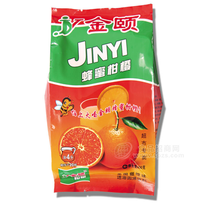 金颐蜂蜜柑橙果珍/桔子粉/橘子粉 固体饮料