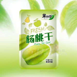 果纷园手抓包系列杨桃干