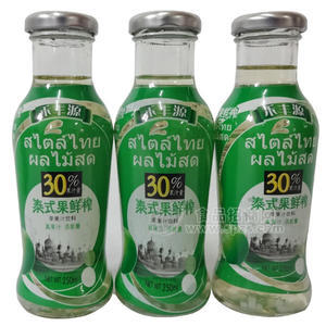 禾丰源 泰式果鲜榨 苹果汁饮料 250ml
