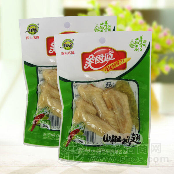 美食道 山椒鸡翅 30g