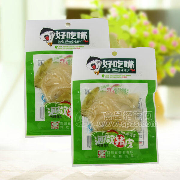 好吃嘴 泡椒猪皮 28g