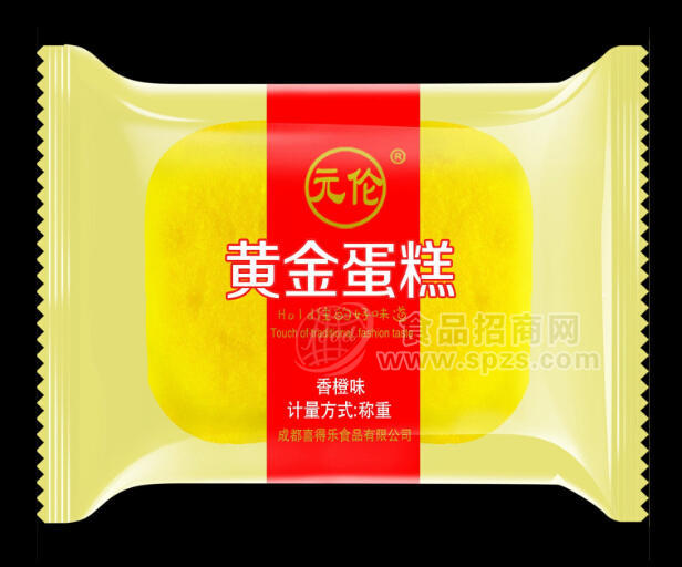 黄金蛋糕。