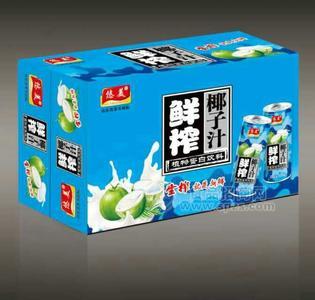 鲜榨椰子汁 箱装