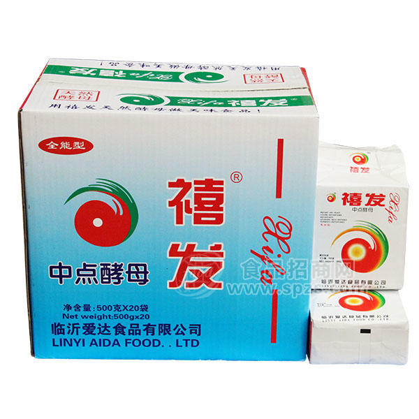 ·禧发中点酵母500gx20袋 