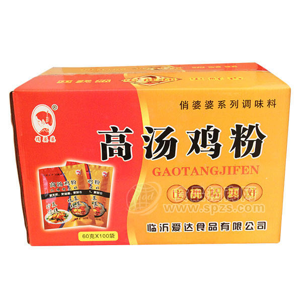 ·俏婆婆 高汤鸡粉 凉拌料 60gx100袋 