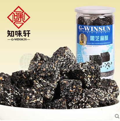 黑芝麻酥休闲食品