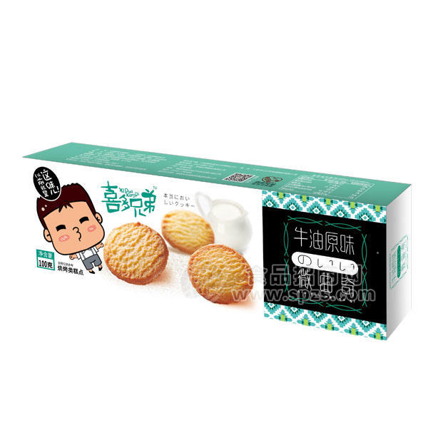 ·微曲奇 牛油原味 100g 