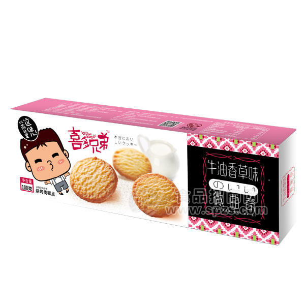 ·微曲奇 牛油香草味 100g 