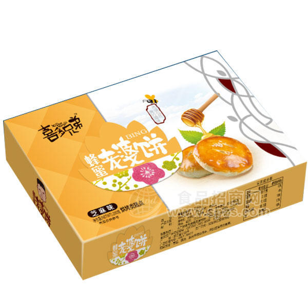 ·蜂蜜老婆饼 芝麻味 200g 