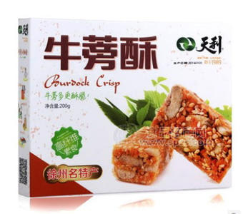 特產(chǎn)牛蒡酥