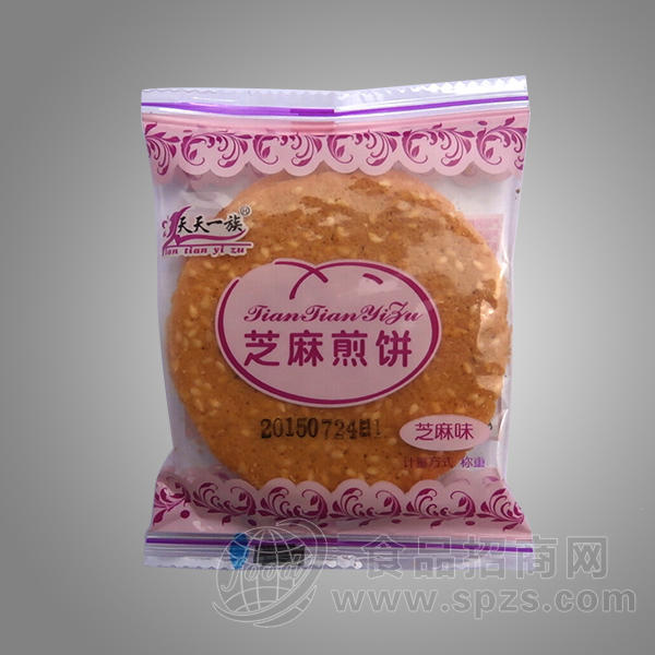 芝麻煎饼芝麻味