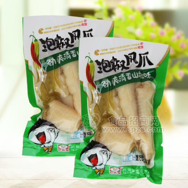 泡椒凤爪 劲爽清香山椒味 称重