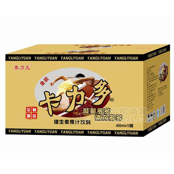 ·卡力多箱装450mlx15瓶 