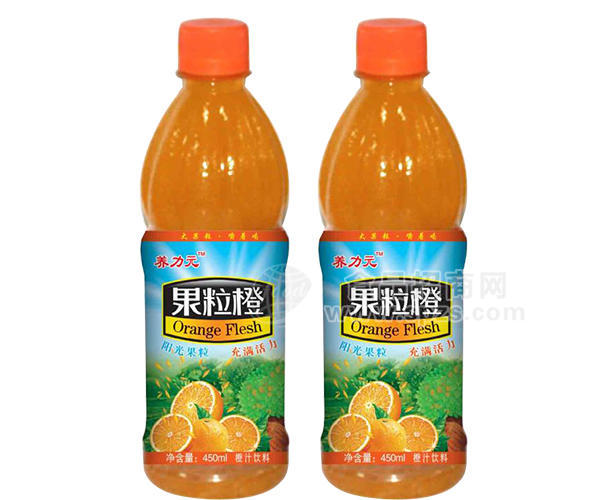 ·果粒橙450ml 