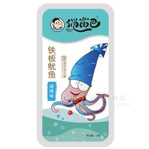 俏嘴巴 铁板鱿鱼 烧烤味 12克
