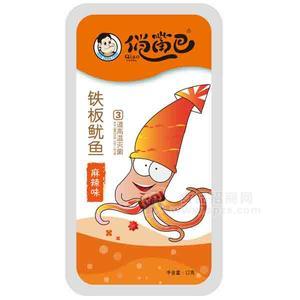 俏嘴巴 铁板鱿鱼 麻辣味 12克