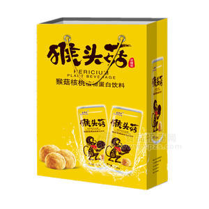 莱得旺 猴头菇 猴菇核桃植物蛋白饮料 礼盒装