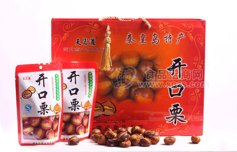 170g开口栗礼盒 板栗