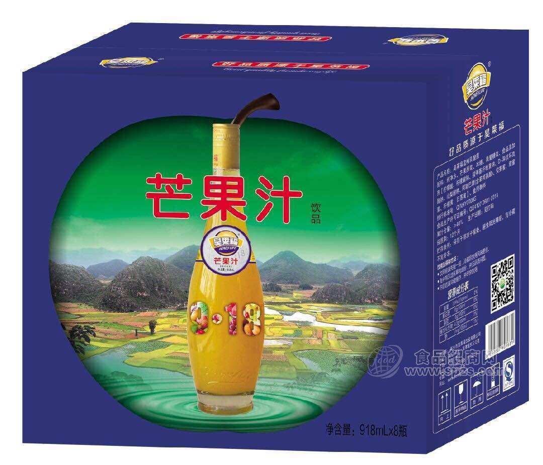 昊萊福芒果汁飲料