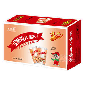 泉粥道 全家福八寶粥320gx12罐