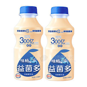 味暢益菌多乳酸菌 原味乳飲料 340ml招商