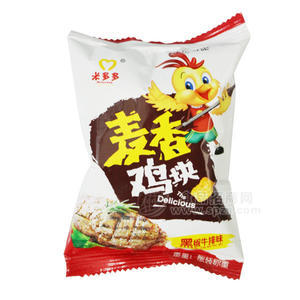 米多多 麦香鸡块黑椒牛肉味
