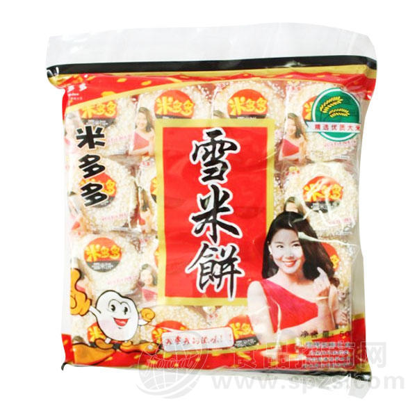 米多多 雪米饼500g
